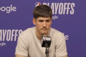 【完整版】谢泼德：懊悔致命失误 不会为初次打季后赛找借口