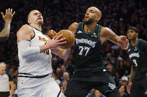 EPSN预测明天胜率：残阵森林狼32.9% 1-3落后的掘金67.1%